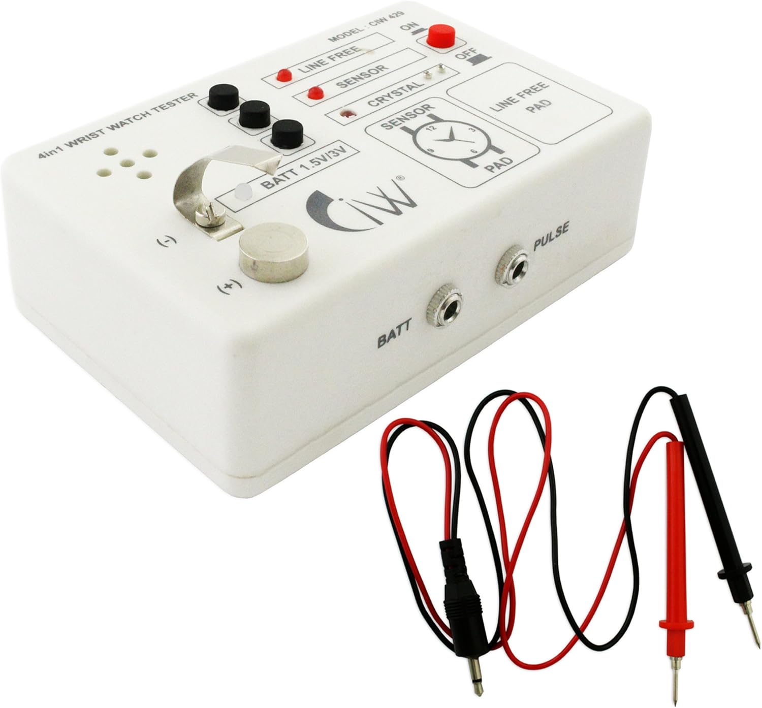 Jewellers Tools 4 in 1 Quartz Watch 