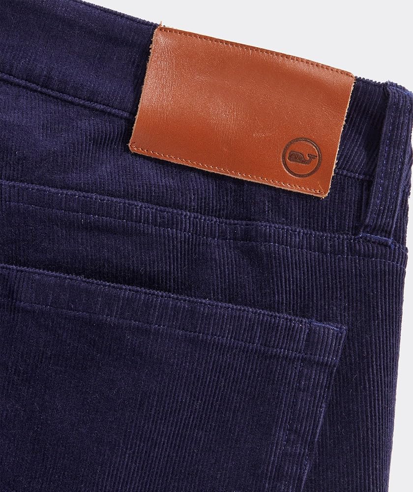 Vineyard Vines Men's Corduroy 5-Pocket Pants, Nautical Navy, 28/30