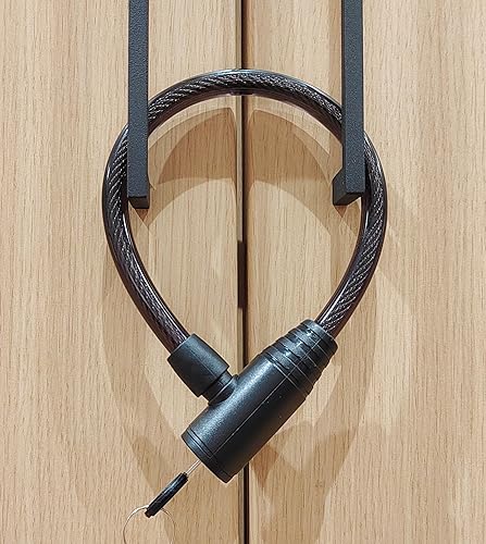 Cerradura para nevera, cerradura de refrigerador para puerta francesa, cerraduras de gabinete con llaves, cerraduras multifuncionales para