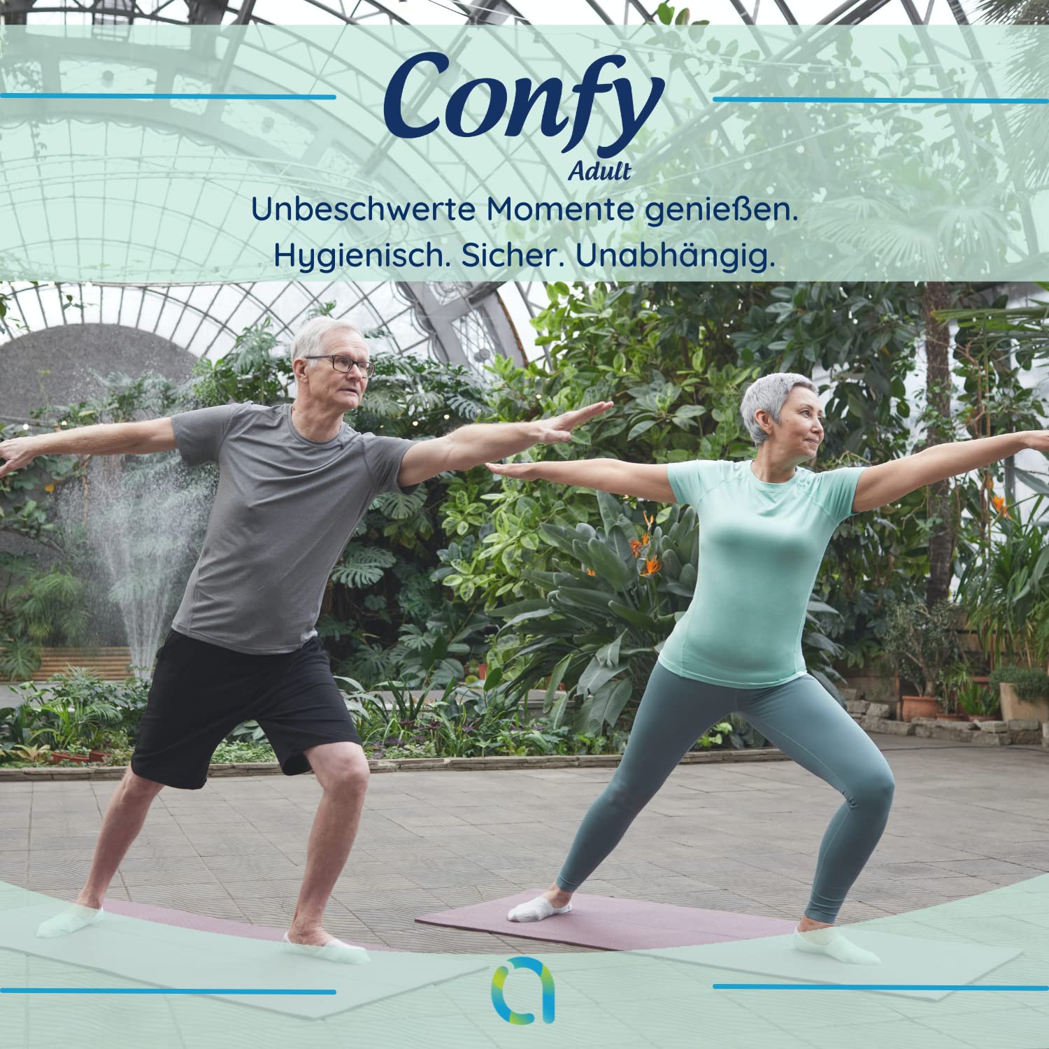 Confy Active Windeln für Erwachsene - Erwachsenen-Windel Inkontinenz Gr.XL 60St