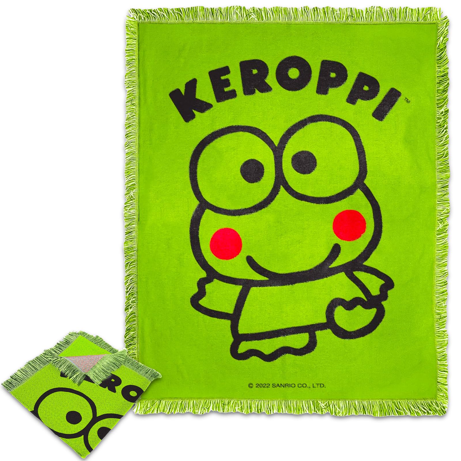 Hello Kitty Keroppi-Decke 101,6 x 127 cm für Kinder Jugendliche Mädchen