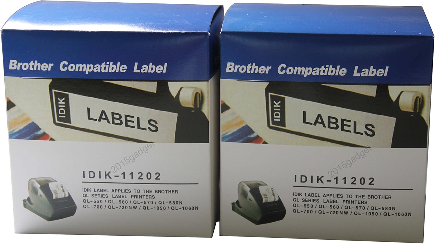 Replacement Labels Compatible for DK-1202 Shipping Label with Frame 62mm*100mm*300pcs (Pack of 2)