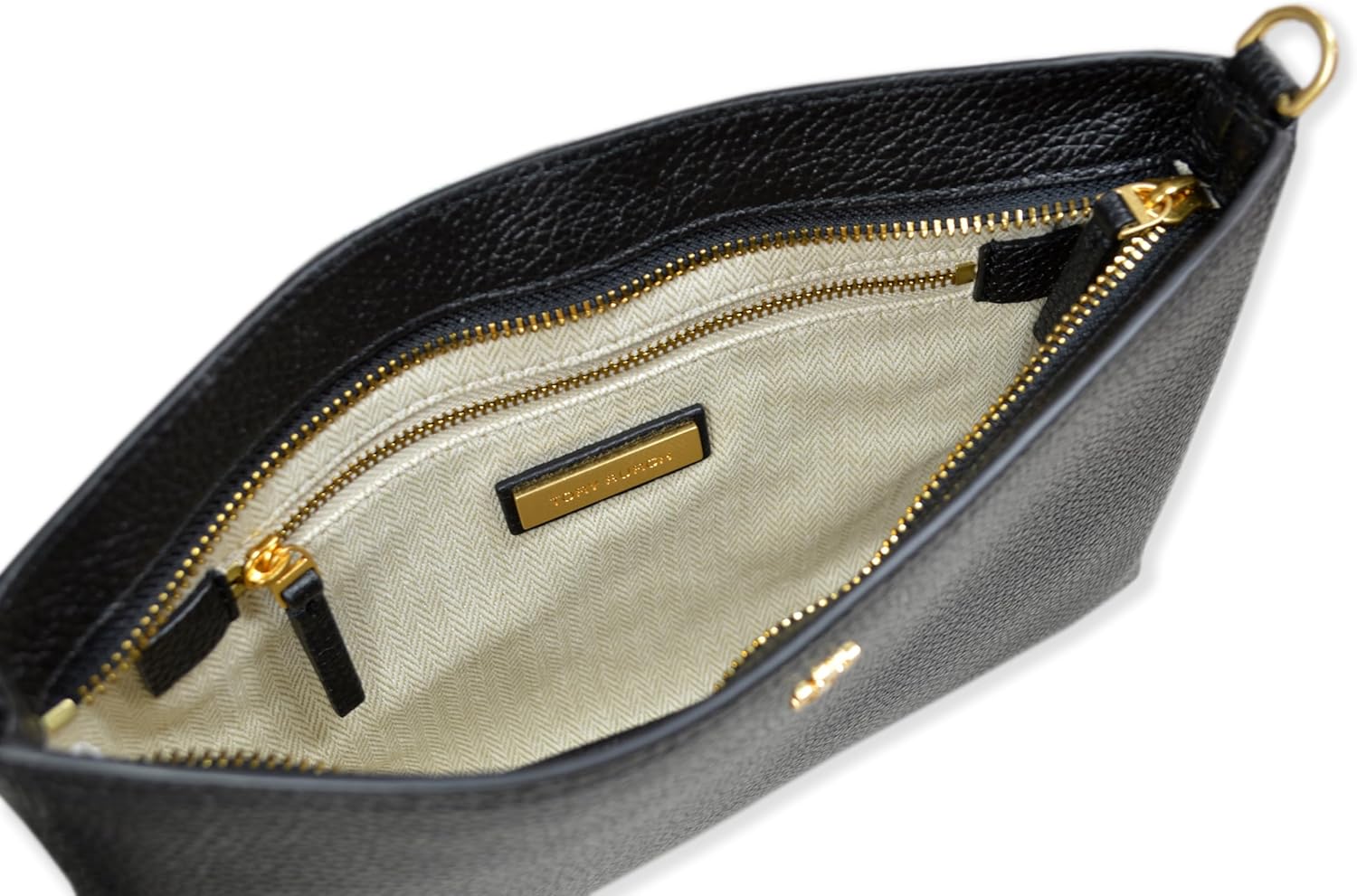 Tory Burch Womens 148314 Blake Swingpack Pebbled Leather Crossbody Shoulder Bag, - Image 4