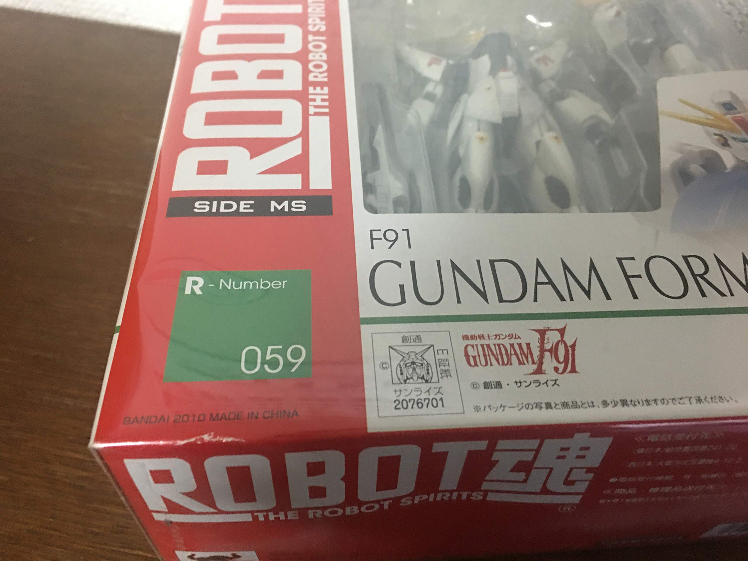 Amazon.com: TAMASHII NATIONS Bandai 59 Gundam F91 Gundam F91 - The