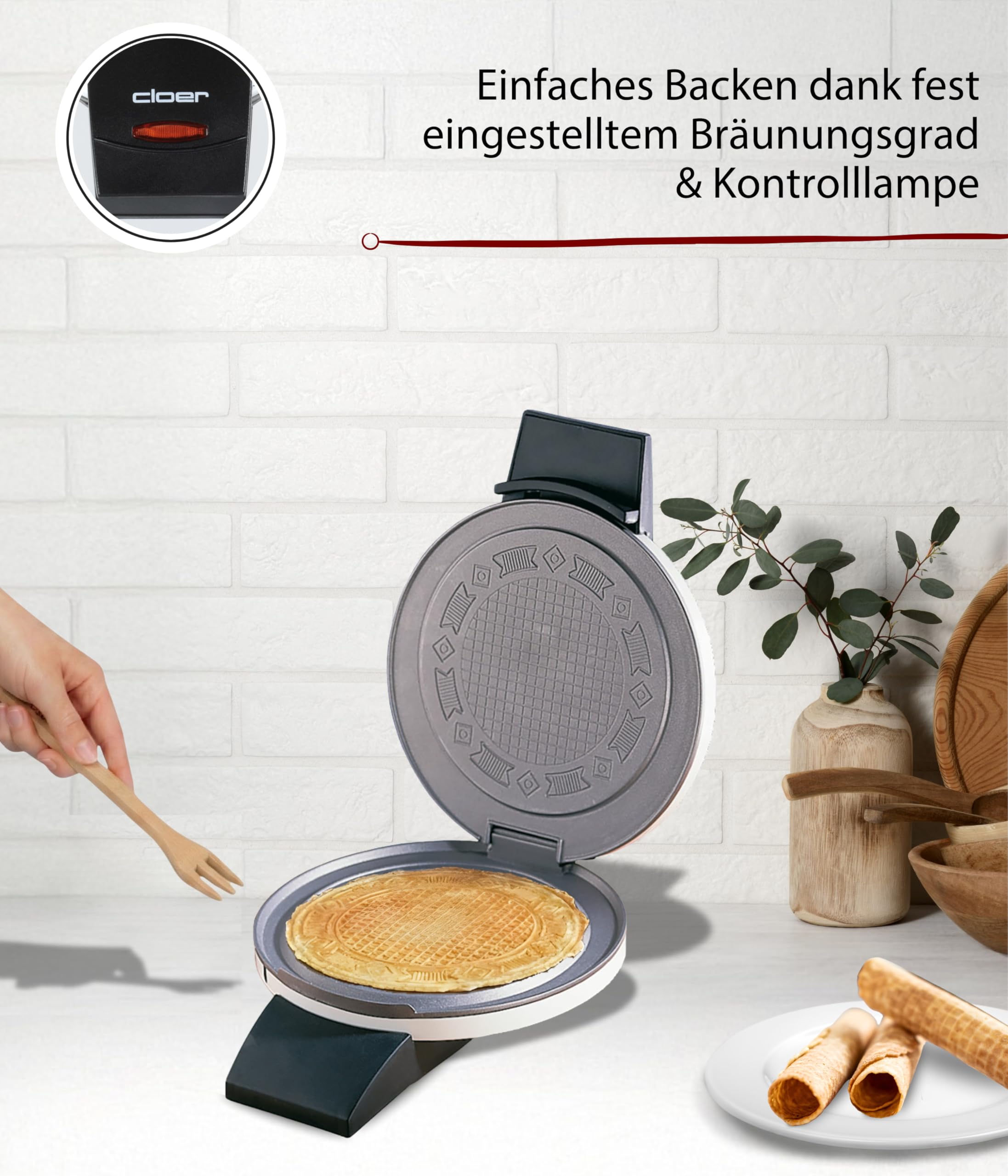 Cloer 260 Hörncheneisen für hauchdünne – Bild 3