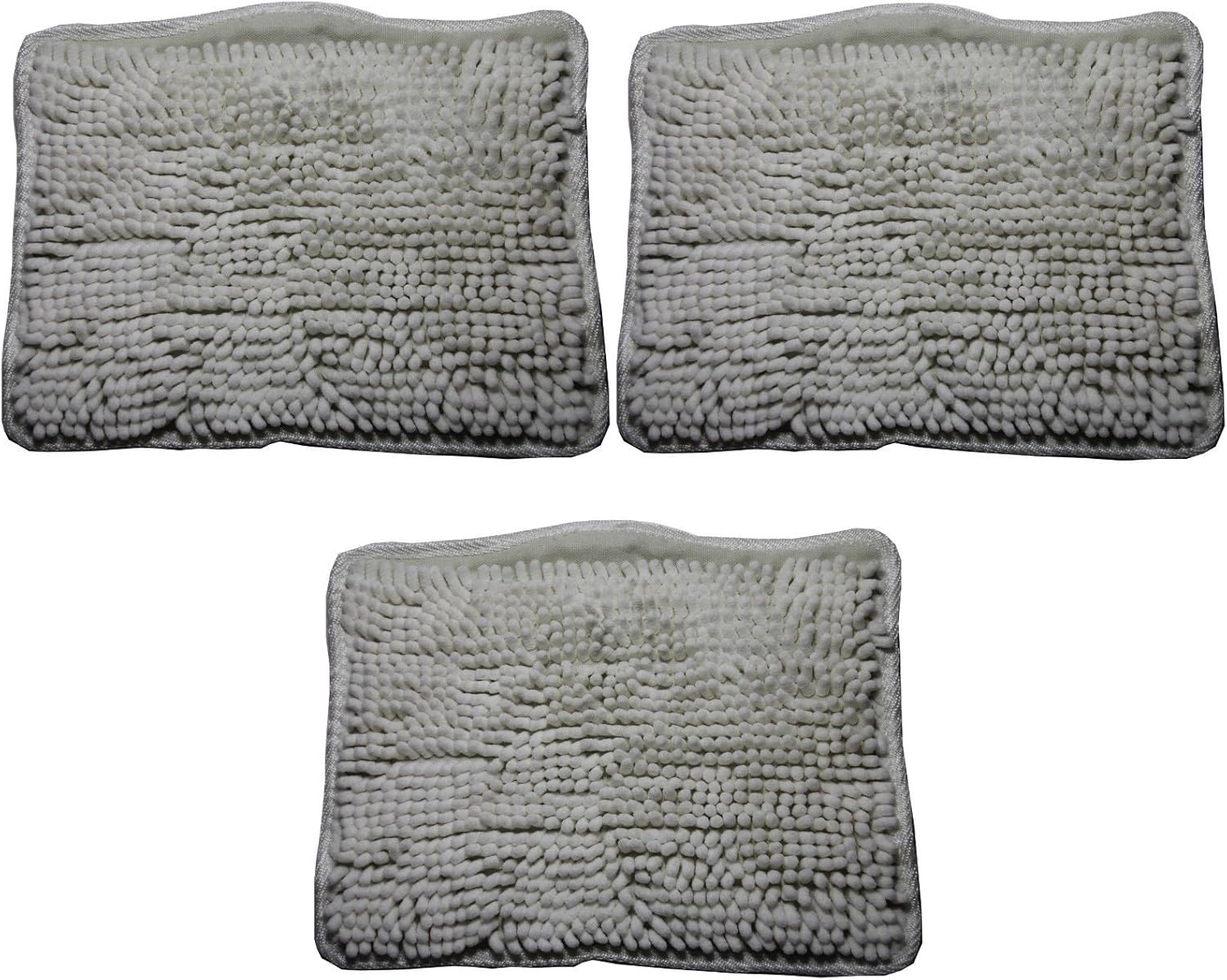 Set of 3 OEM Genuine SHARK Accessory VacThenSteam Mop Cleaning Pad XT2010 MV2010