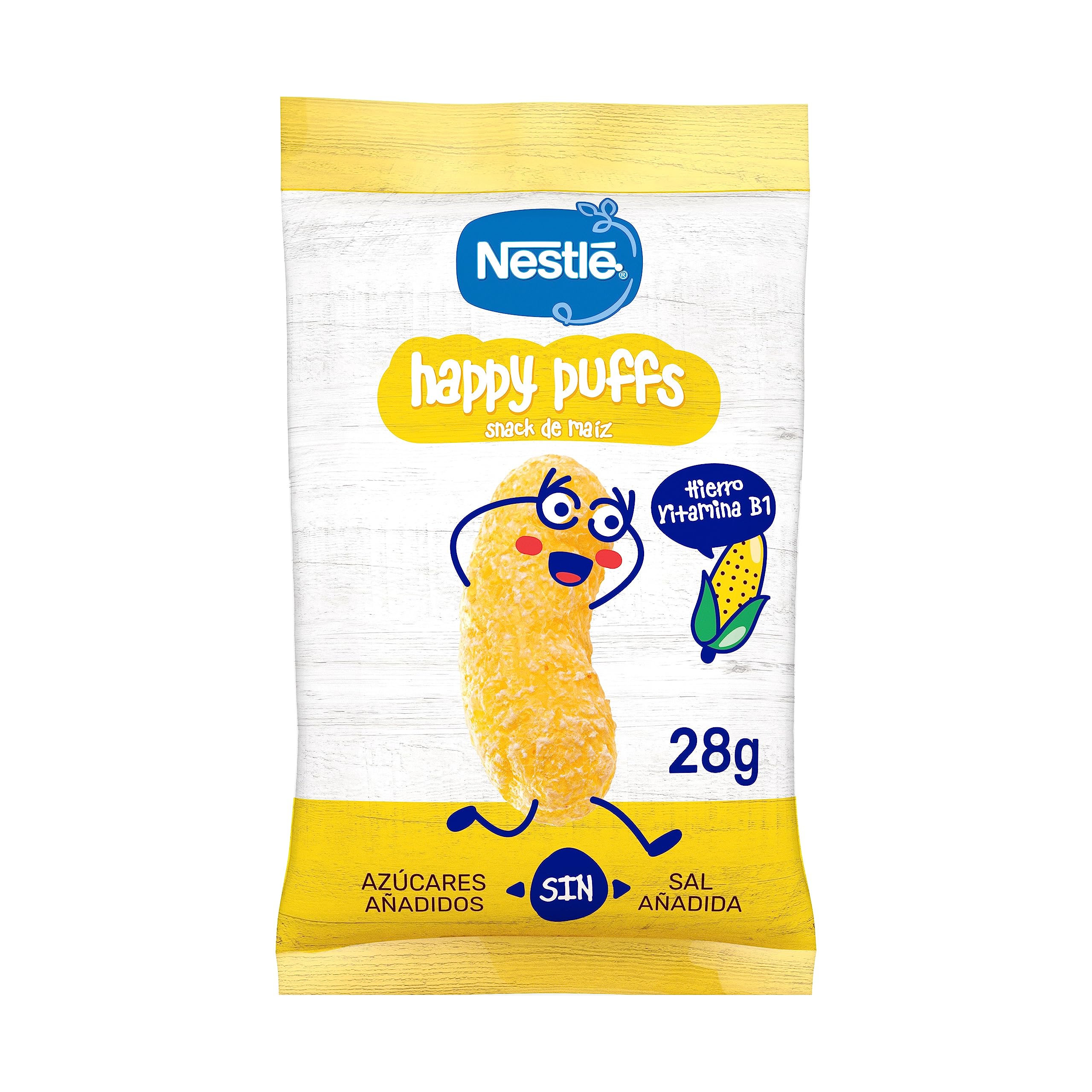 NESTLE Happy Puffs Maíz Natural 7x28g