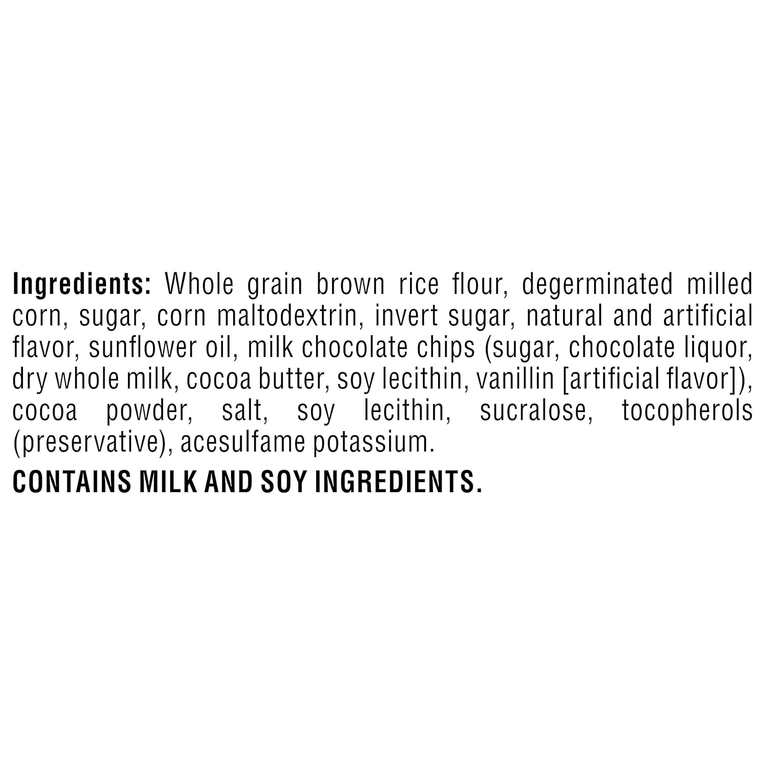 Quaker Rice Crisps, Gluten Free, Chocolate, 3.53oz Bags, 12 Count