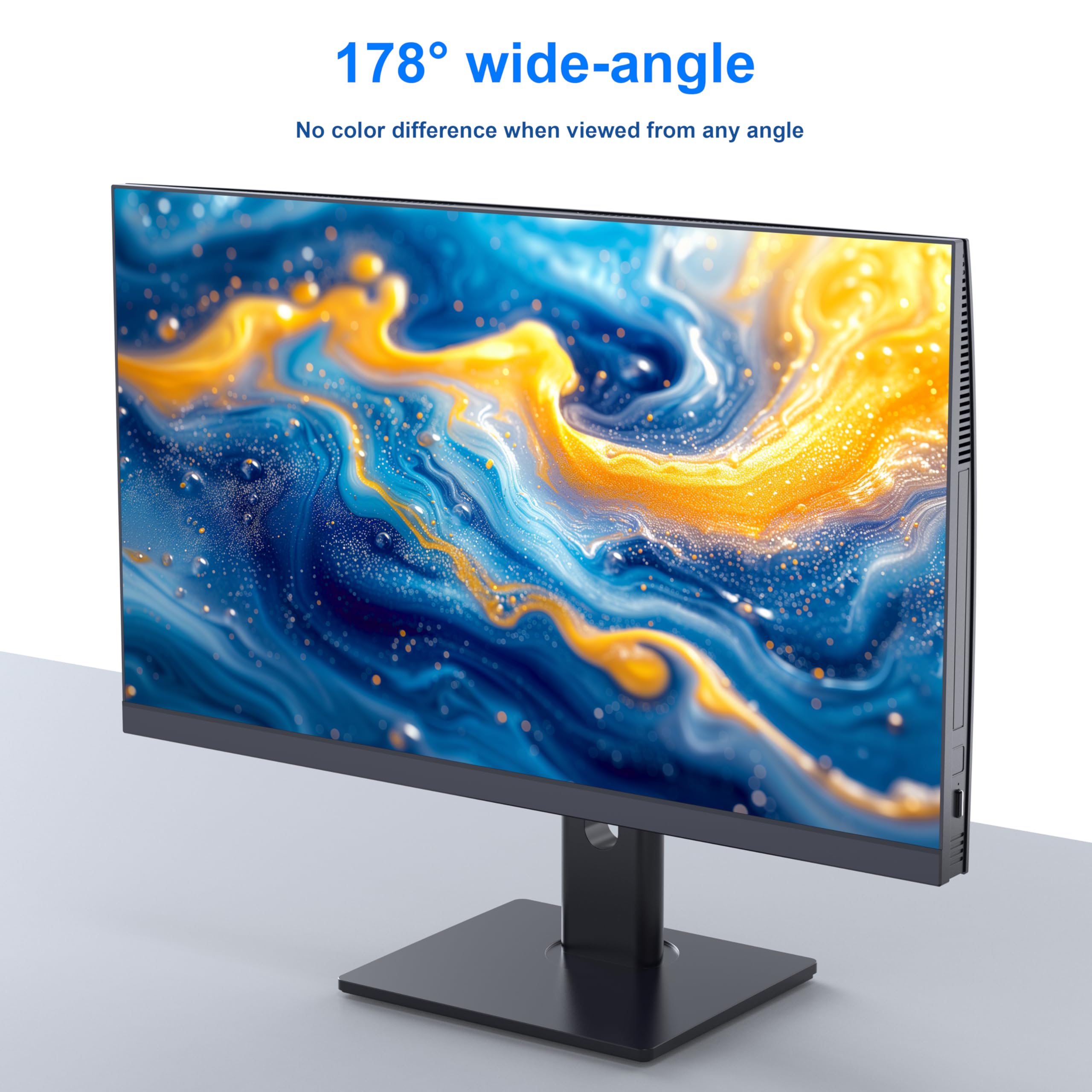 Computer all-in-one 27" Quad-Core N95 3,4GHz 512GB SSD 16GB RAM Webcam WiFi6 Bluetooth 5.3 Nero