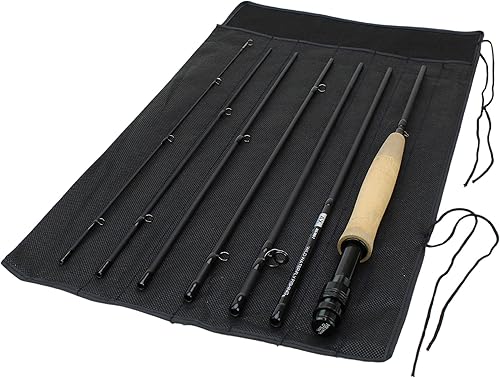 Wild Water Varilla de pesca con mosca serie AX  IM8 grafito en blanco  Varillas de 34567891012 peso  5 pies 6 pulgadas7891011 pies  Poste ligero de