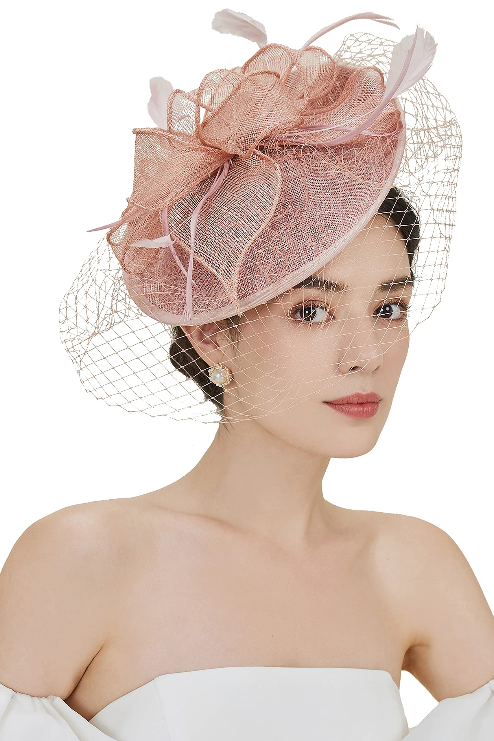 BABEYOND Pillbox Fascinator