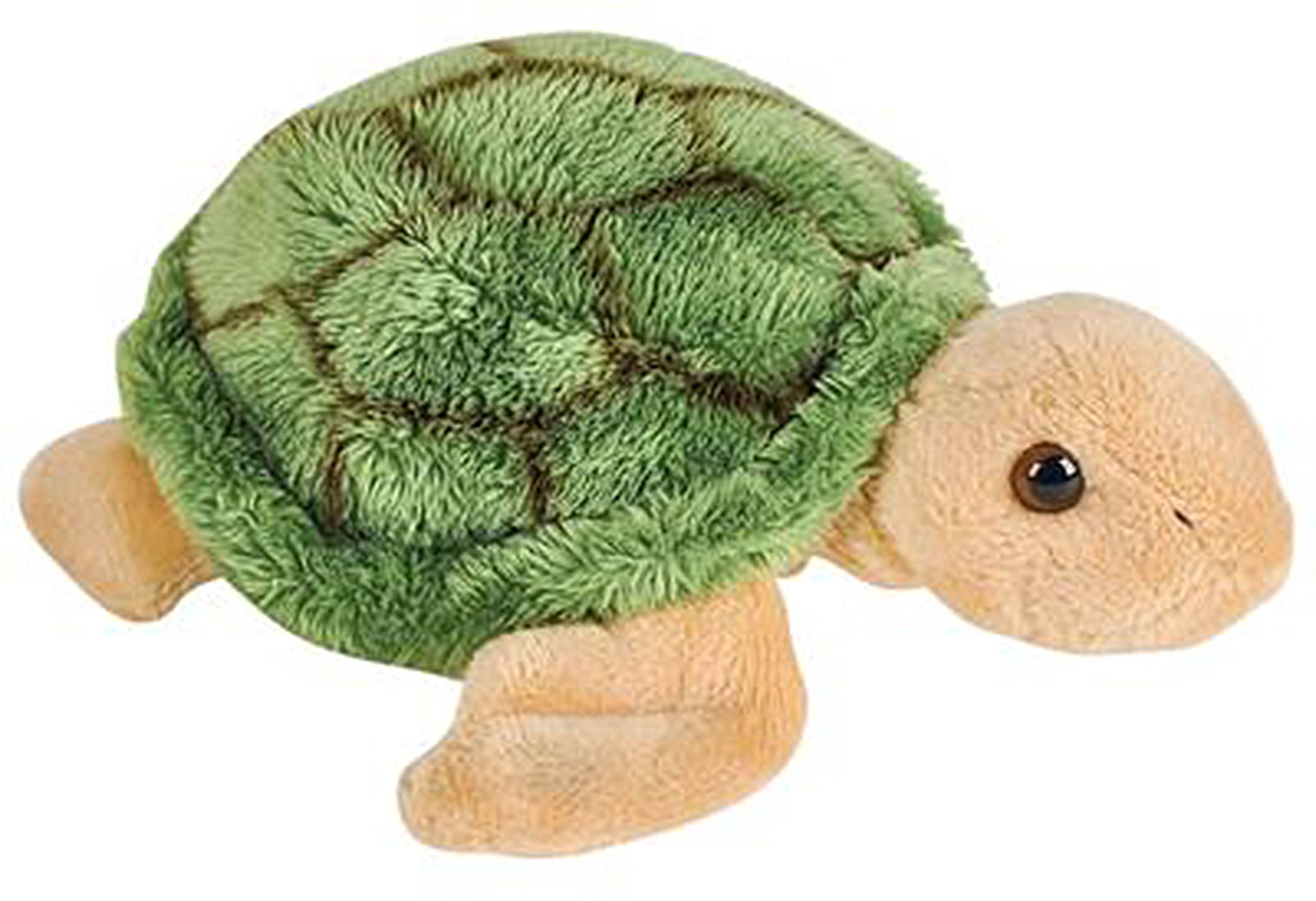 Wildlife Tree 5 Inch Stuffed Sea Turtle Hatchling Zoo Animal Plush Floppy Animal Kingdom Babies Collection