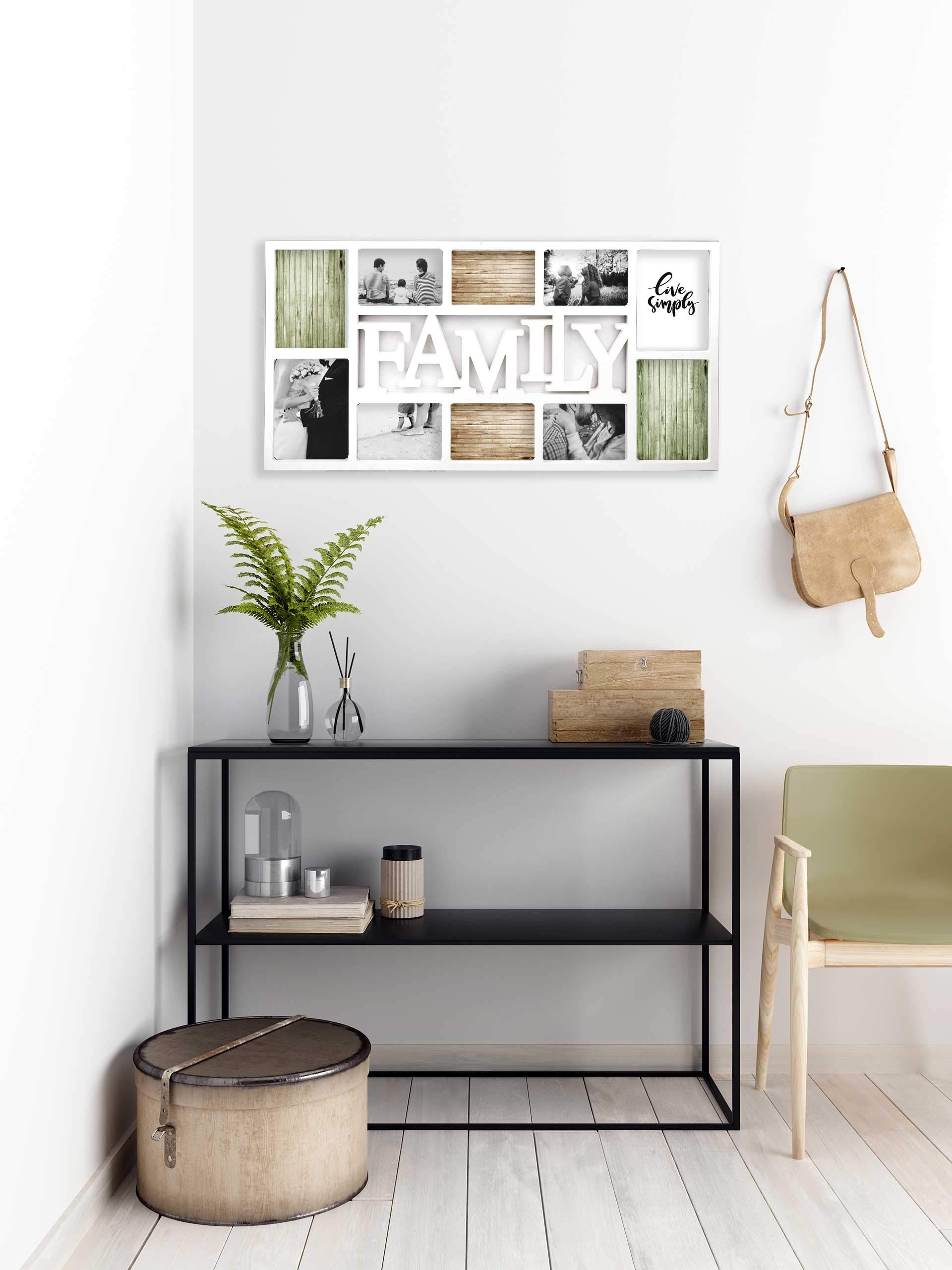 Nielsen Design Nielsen Family Collage Blanco. plástico Galerie 8999331