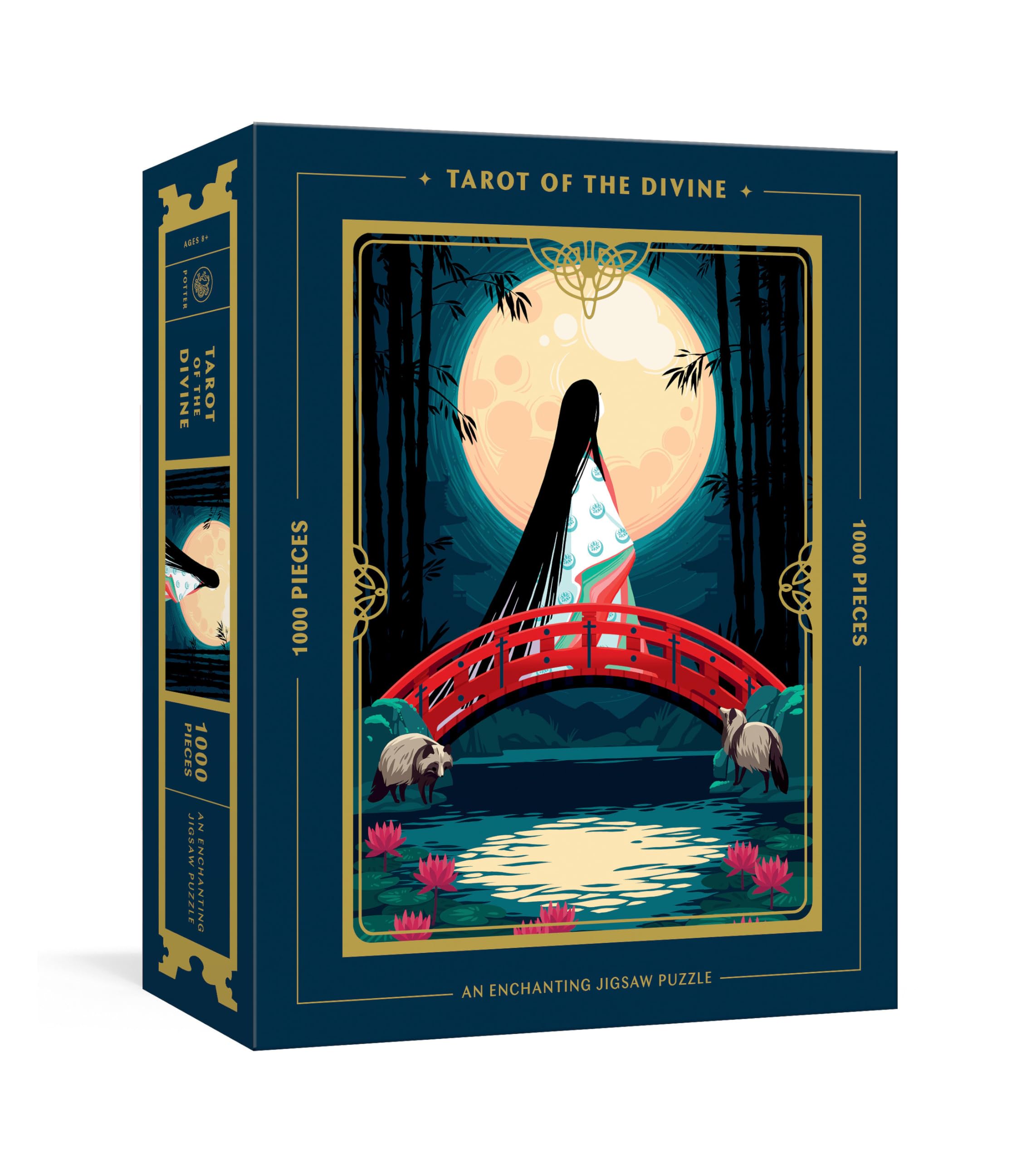 Clarkson Potter Tarot of the Divine Puzzle - An Enchanting 1000-Piece Jigsaw Puzzle