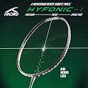 Hundred Hyfonic 1 Badminton Racket 5U (Strung) | Graphite Frame | Precision Control Racket | Balanced Feel for Accurate Shots | Max Tension 30 lbs | Full Cover Included - Pearl White gallery image