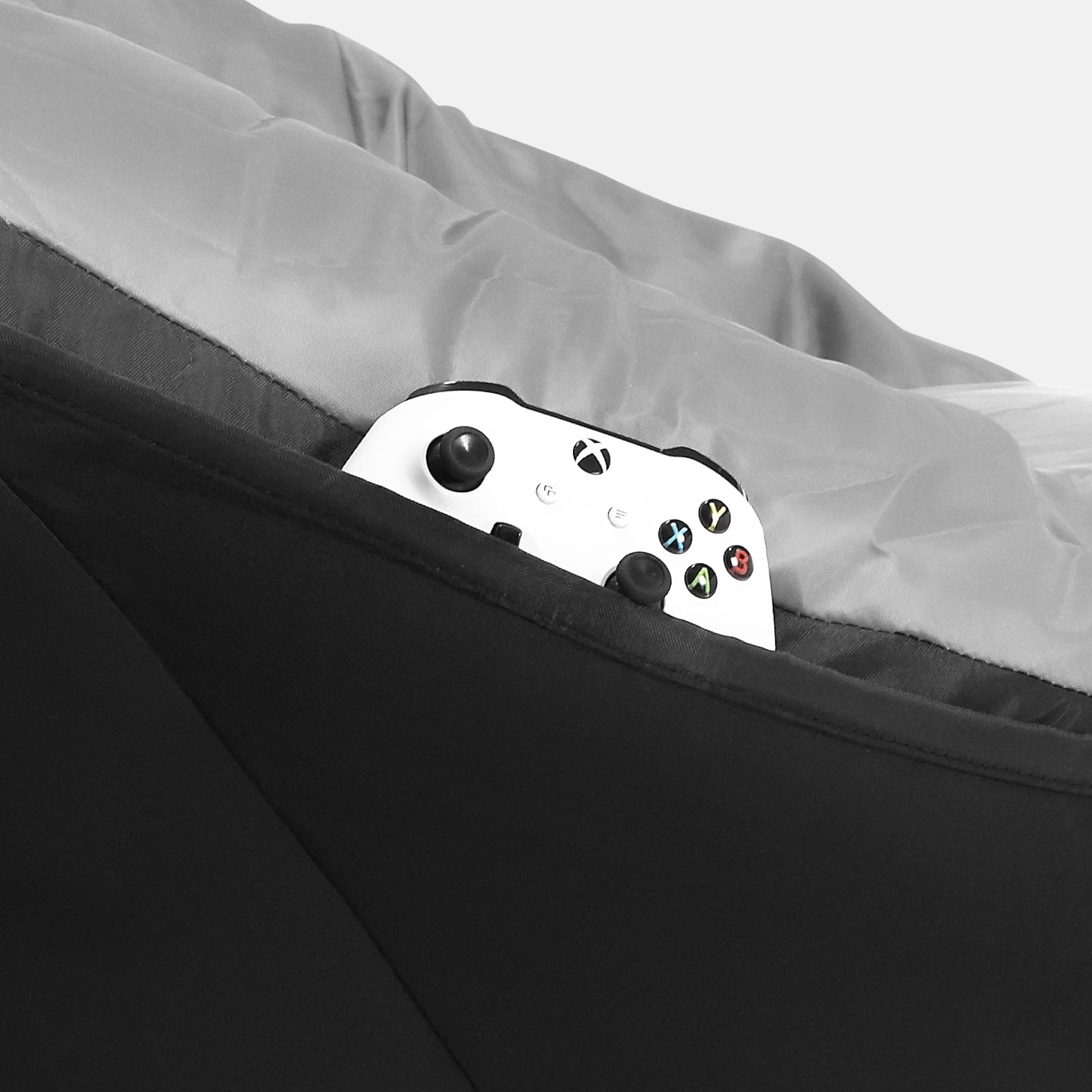 huzaro Winner 4.5 worek do siedzenia dla graczy, worek do siedzenia z kieszeniami, komfortowy | Bean Bag & uchwyt na słuchawki – odporny na wodę i zabrudzenia – ergonomiczny kształt – do gier, filmów, książek i relaksu