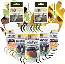 Zite Curly Viper Forellen-Gummiwurm 6,5cm, 8er
