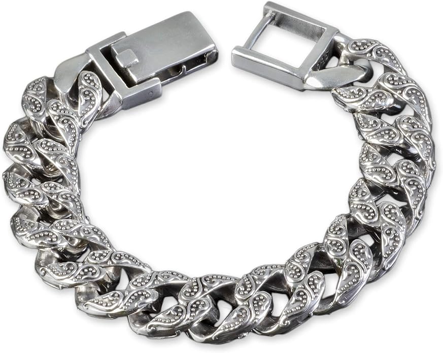 ChainsPro Herrenarmband Edelstah Breit Wasserdicht 8mm Armband