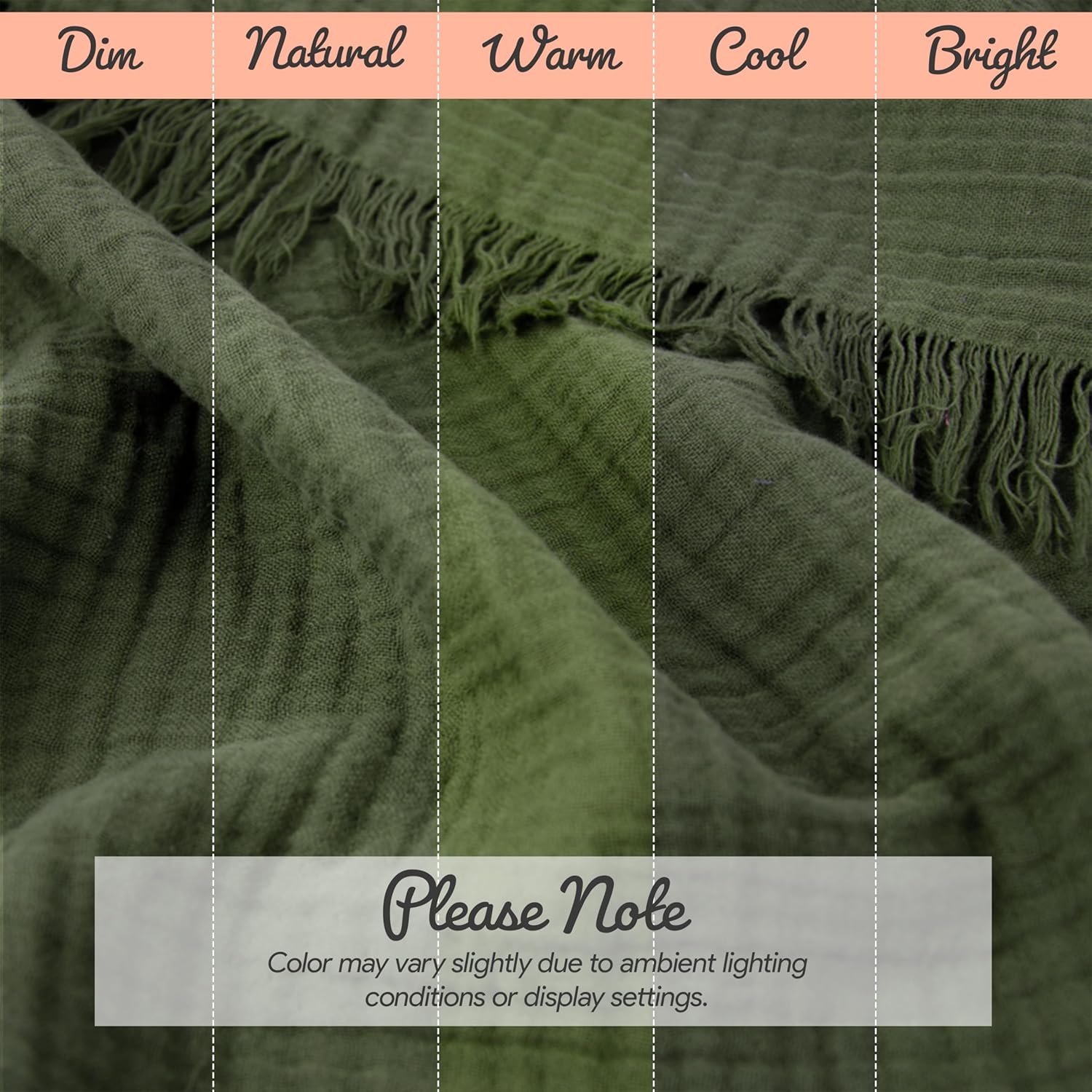 Extra Large Sofa Cover, Green 4 Layered Muslin%100 Natural Cotton Washable Couch Covers for 4 Seater, Sectional L Shape, U Shape, Oversize Couch Cover (Green, 102x181/260x460cm)