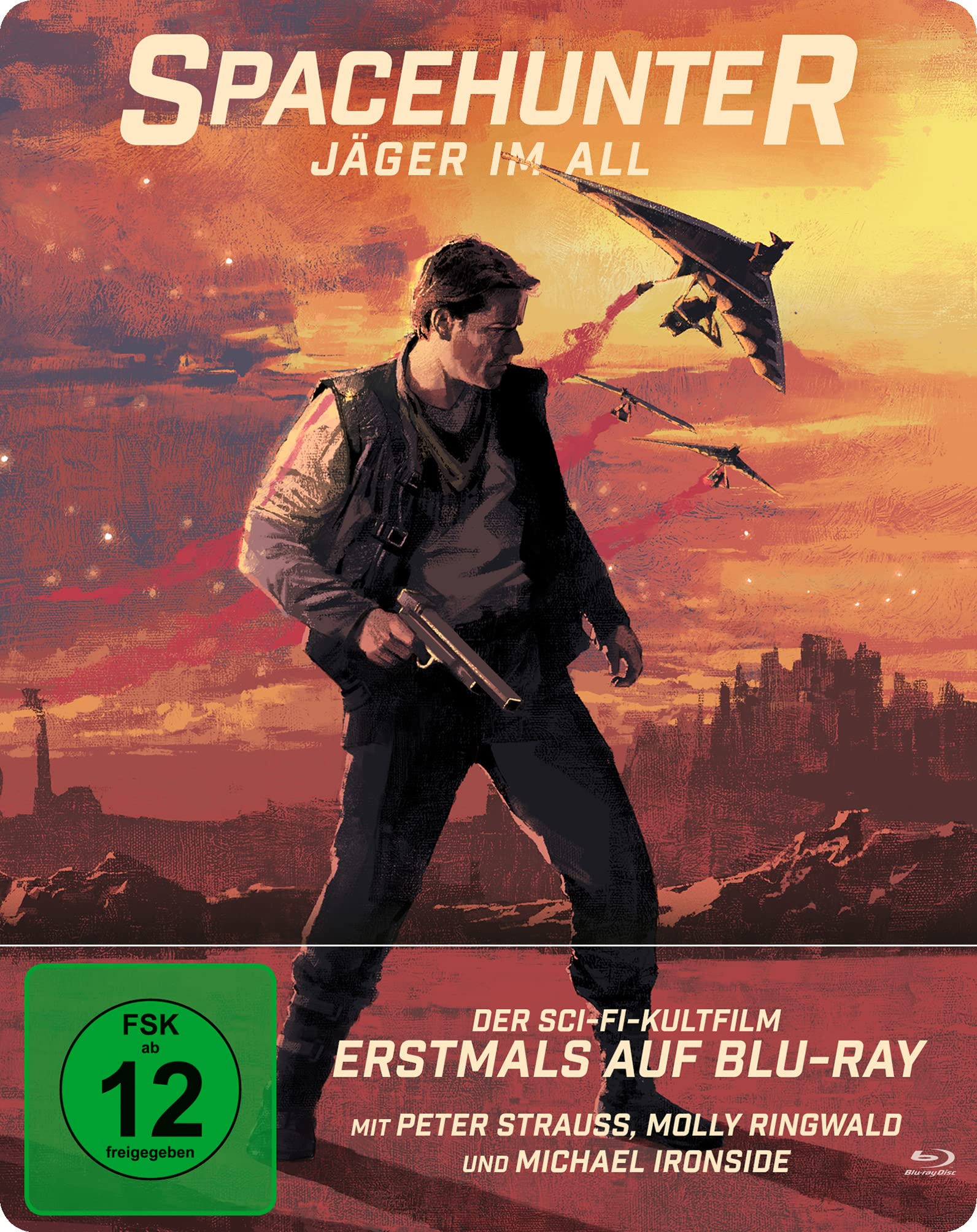 Steelbook Spacehunter Jäger im All Edición Metálica Limitada para Cinéfilos