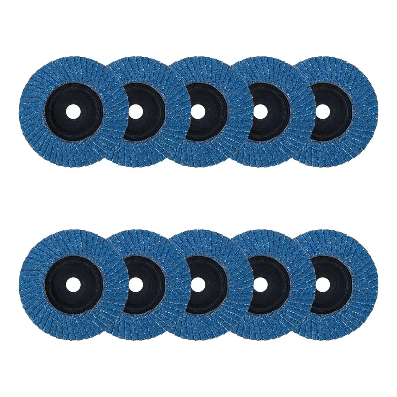 3/5/10 szt. 3-calowe płaskie tarcze listkowe 75 mm cyrkonowa tarcza szlifierska mini tarcza szlifierska do szlifierki kątowej metal drewno polerowanie ścierne(10Pcs)