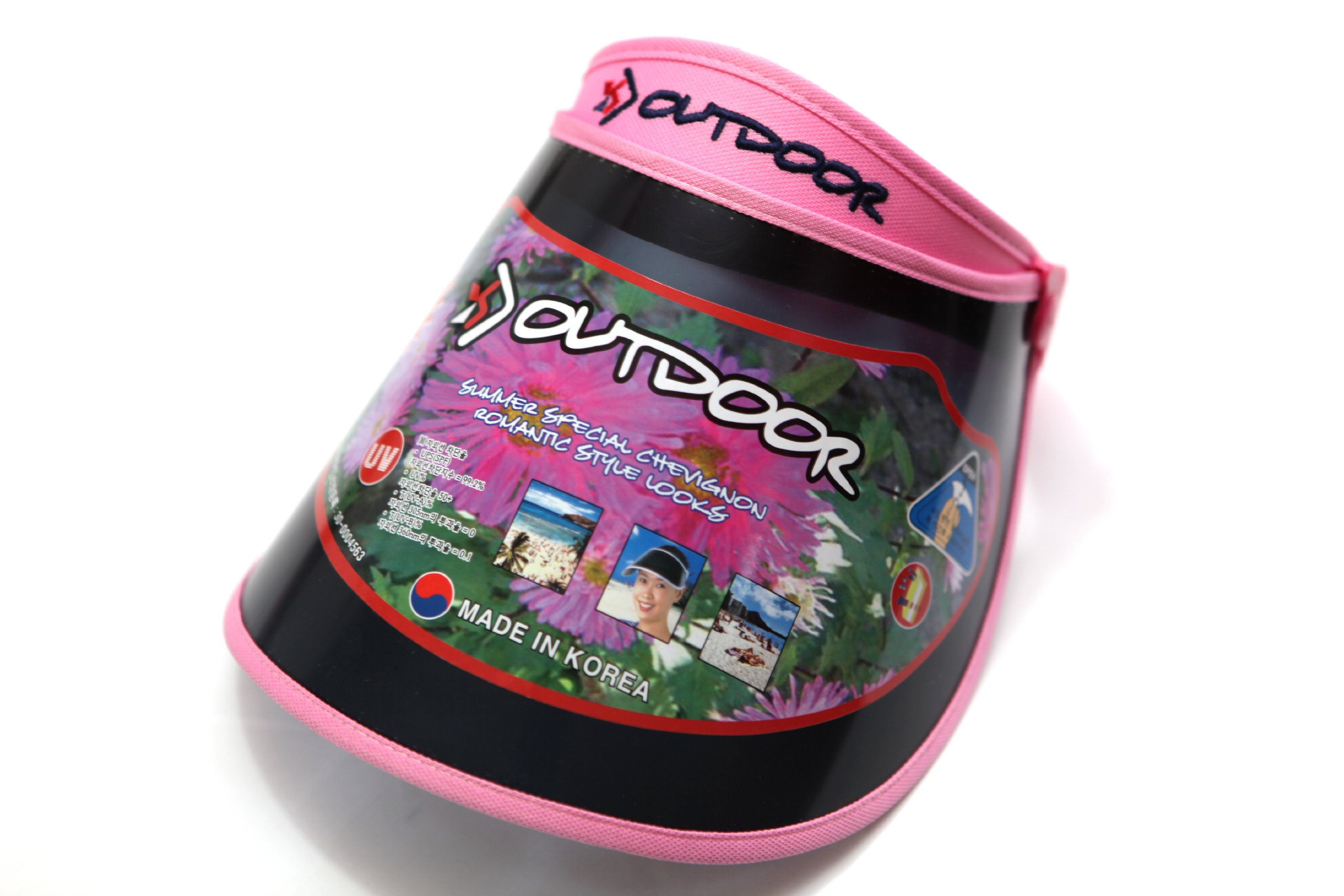 Uv Protection Sun Cap Hat Visor Hiking Golf Walking Jogging Outdoor UV Block (pink)