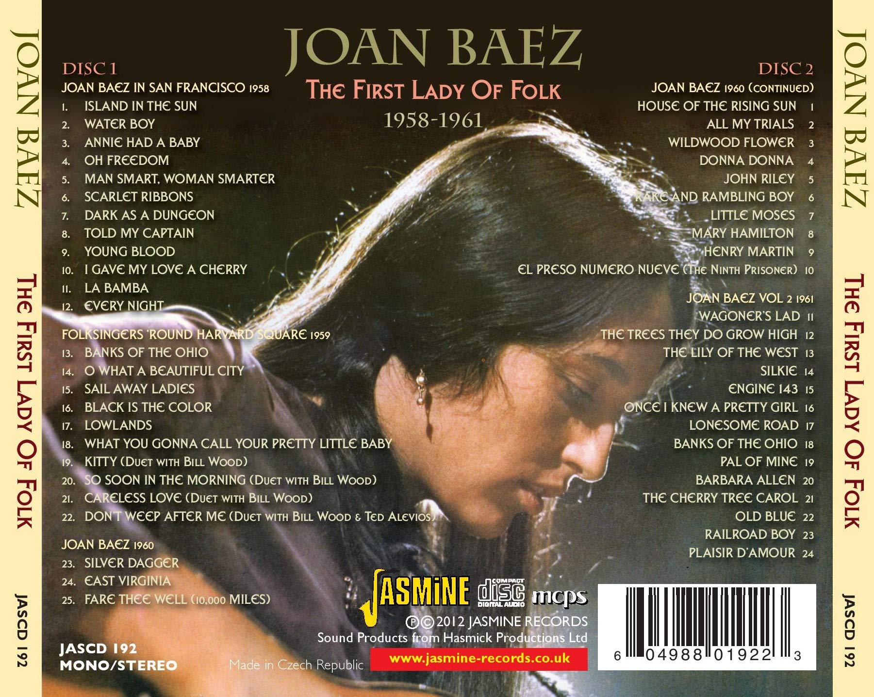 The First Lady Of Folk 1958-1961