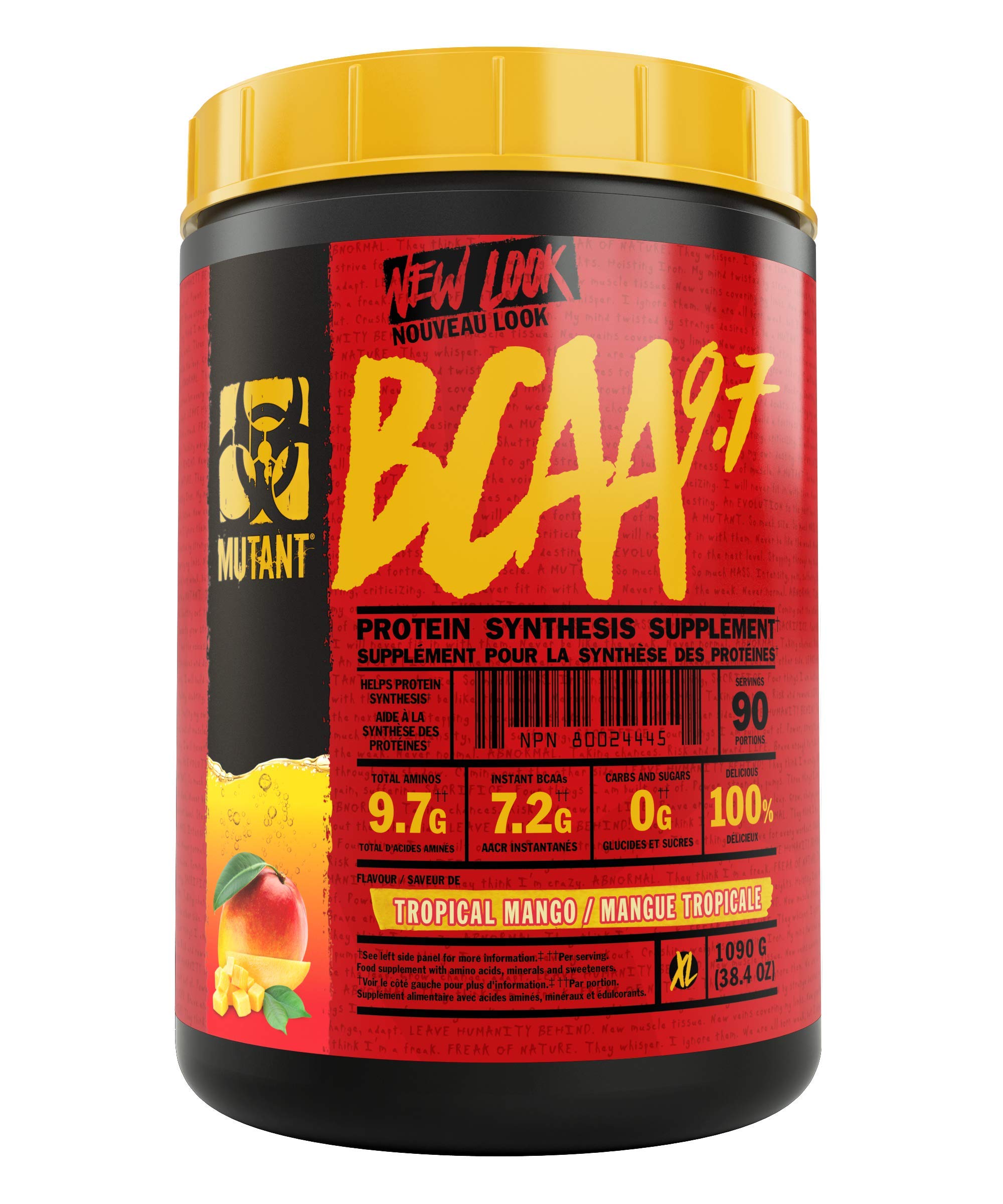 Mutant BCAA 9.7 Tropical Mango 90 Servings