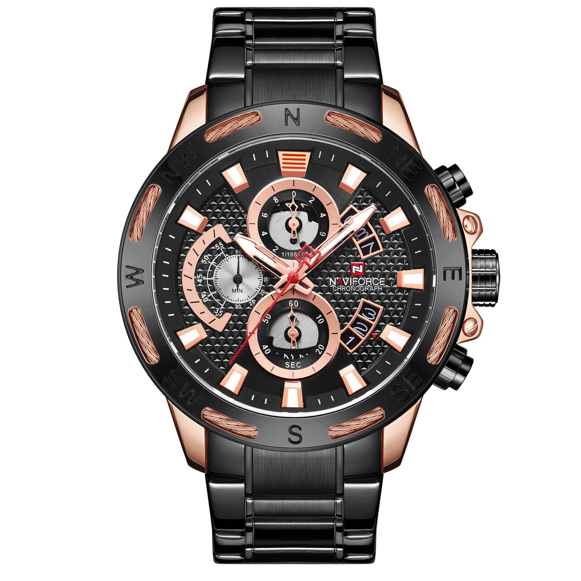 NF9165-BKG NF9165 Analog Watch - for Men (B08HV9P5DC) Amazon Price History, Amazon Price Tracker
