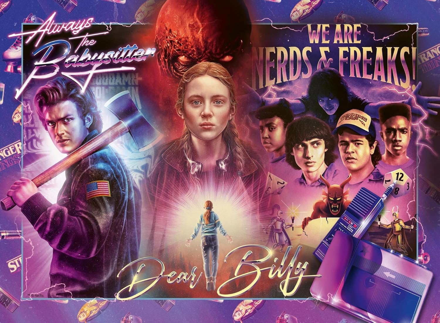 Ravensburger - Puzzle 1000 Piezas Stranger Things | Puzzle Adultos 70x50cm | Puzles 1000 Adultos | Rompecabezas Niños +14 Años | Puzzles 1000 Piezas De Stranger Things — view 8