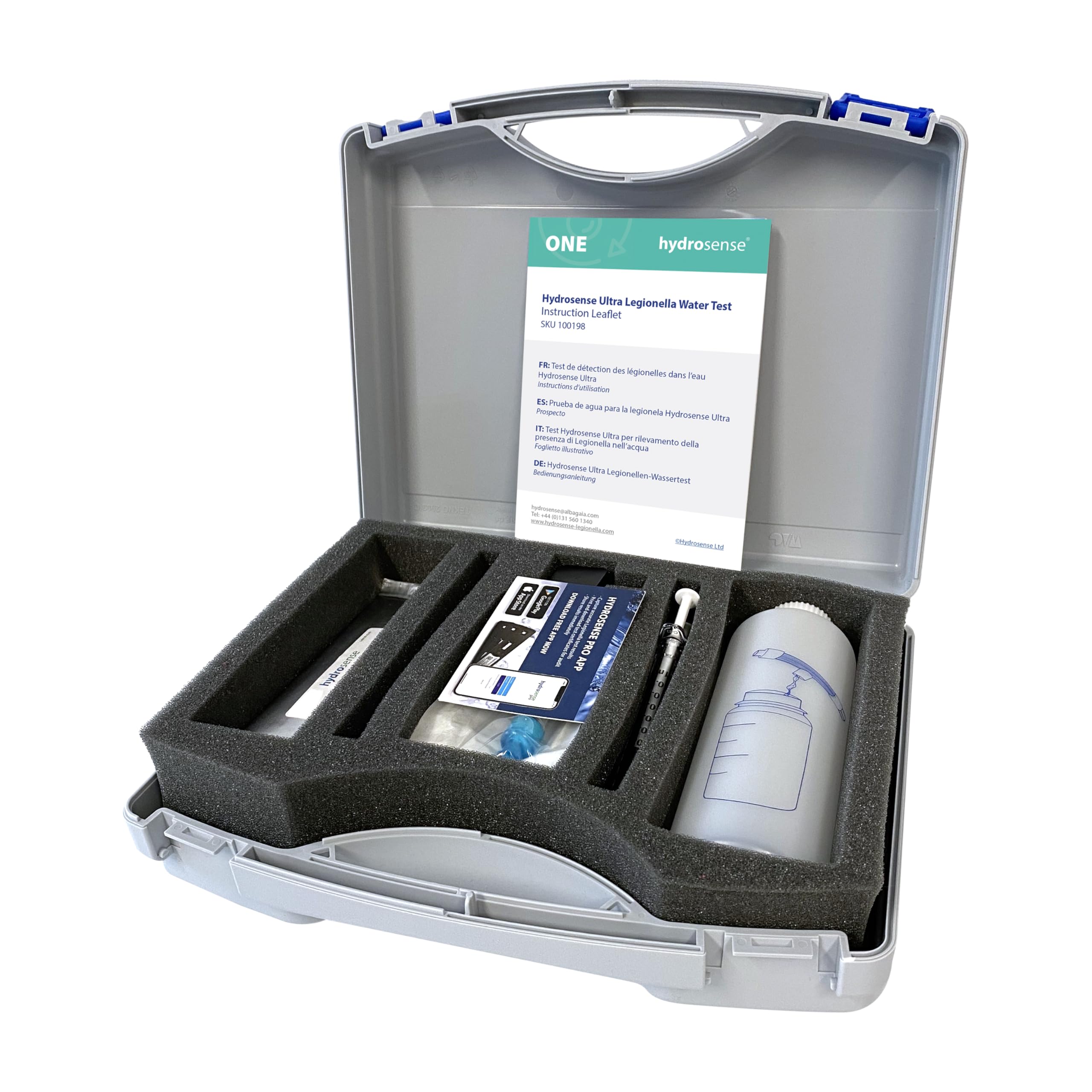 Hydrosense One Ultra Rapid Legionella Industrial Water Test (5 tests) - 100CFU