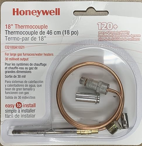 Honeywell CQ100A1021 18" Universal Thermocouple Kits