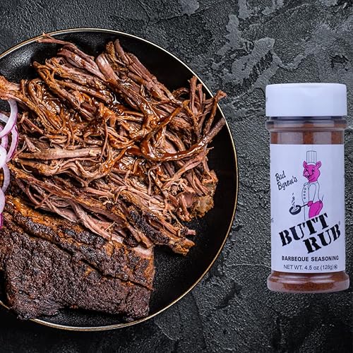 Miniatura 6 de Bad Byron's Butt Rub - Condimento para barbacoa  Coctelera de 4.5 onzas  galardonado exfoliante seco multiusos para cerdo, pollo, carne de res,