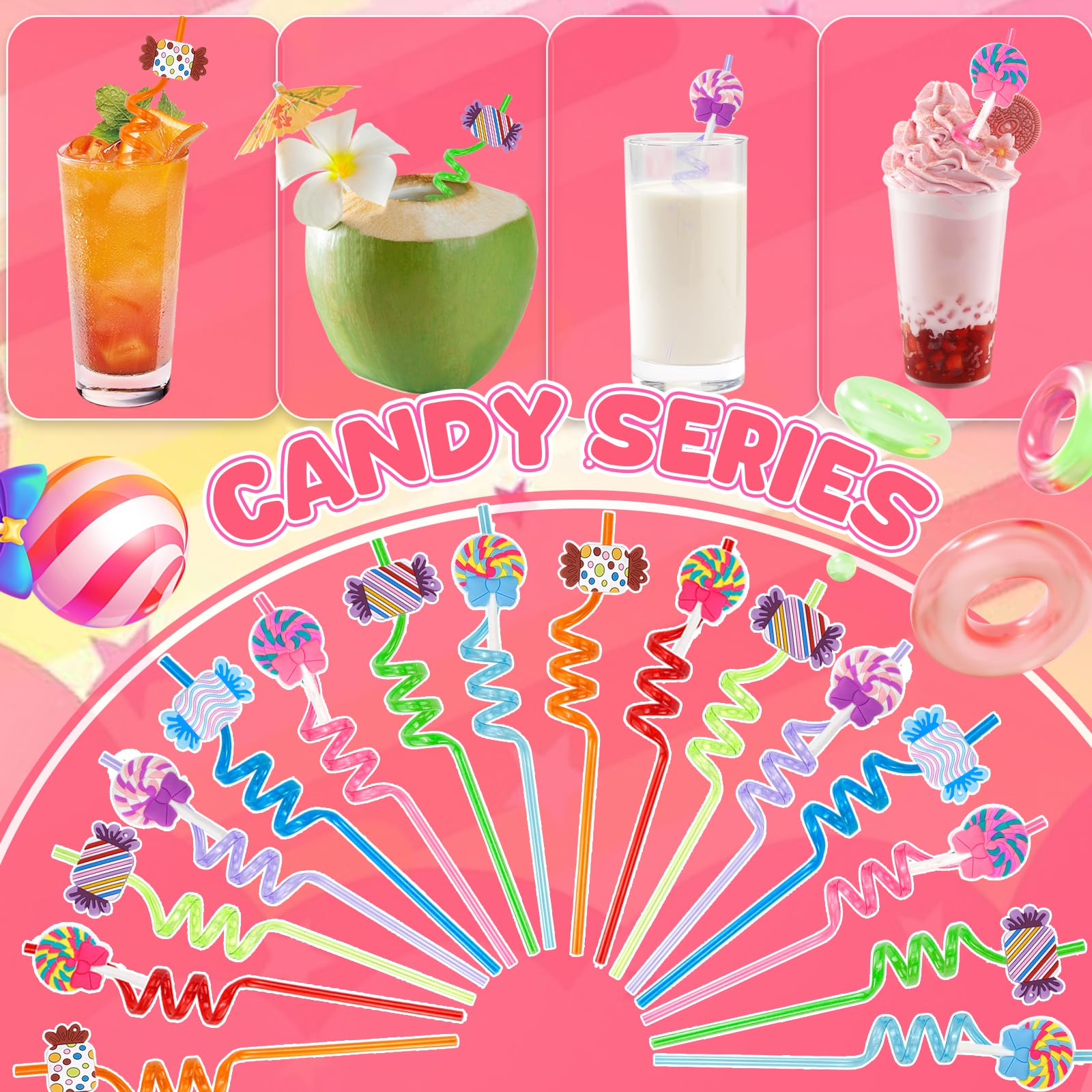 Cannucce In Acciaio Inossidabile - Set Da 12 Con Spazzoline, Ecologiche E Riutilizzabili - Foto 4