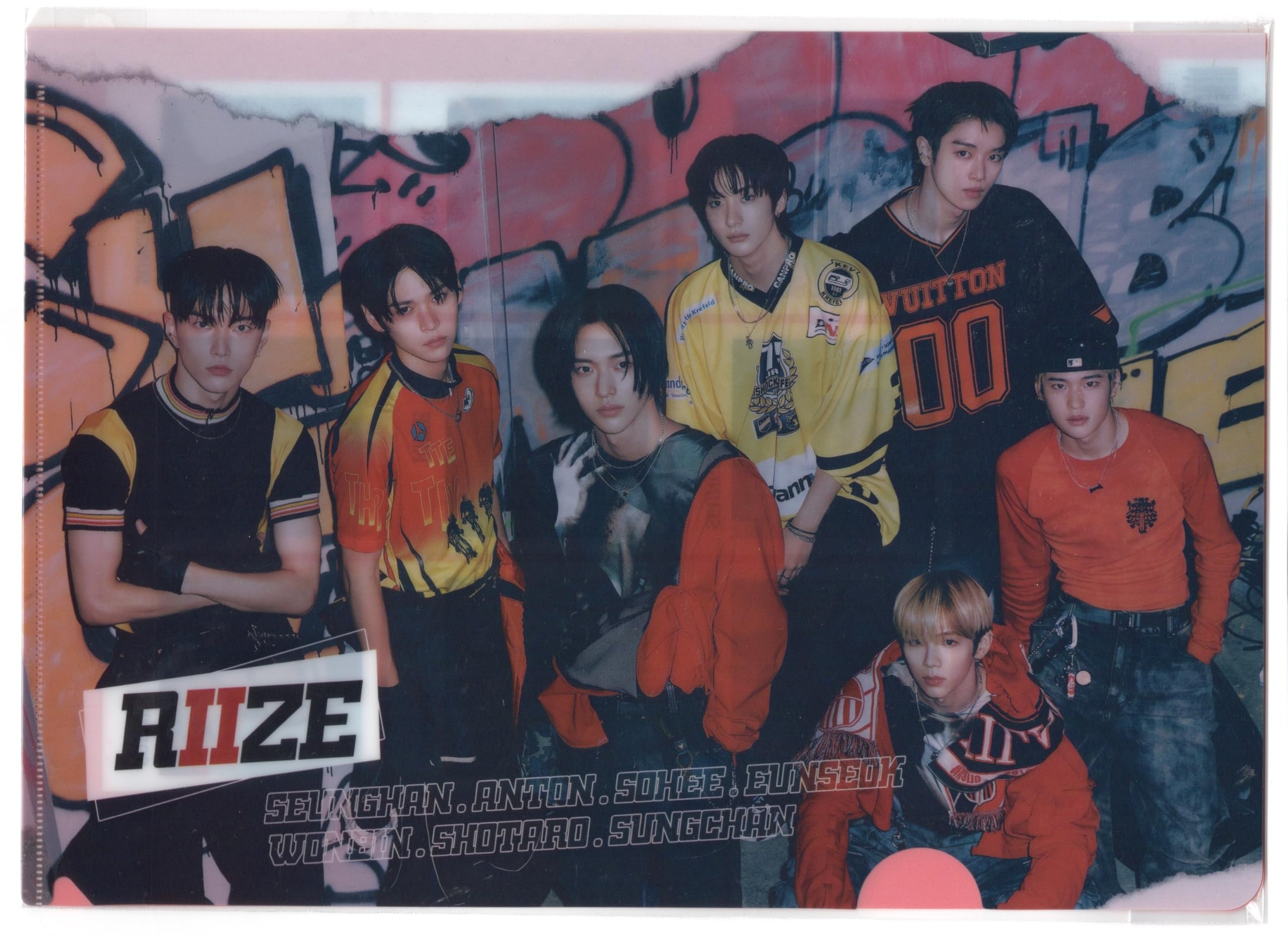 Amazon.co.jp: 韓国 K-POP ☆RIIZE ライズ☆ クリアファイル A4サイズ