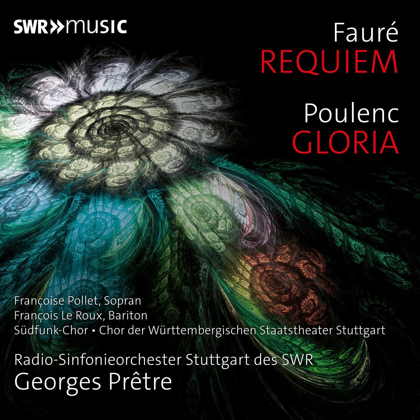 Gabriel Faure: Requiem; Francis Poulenc: Gloria