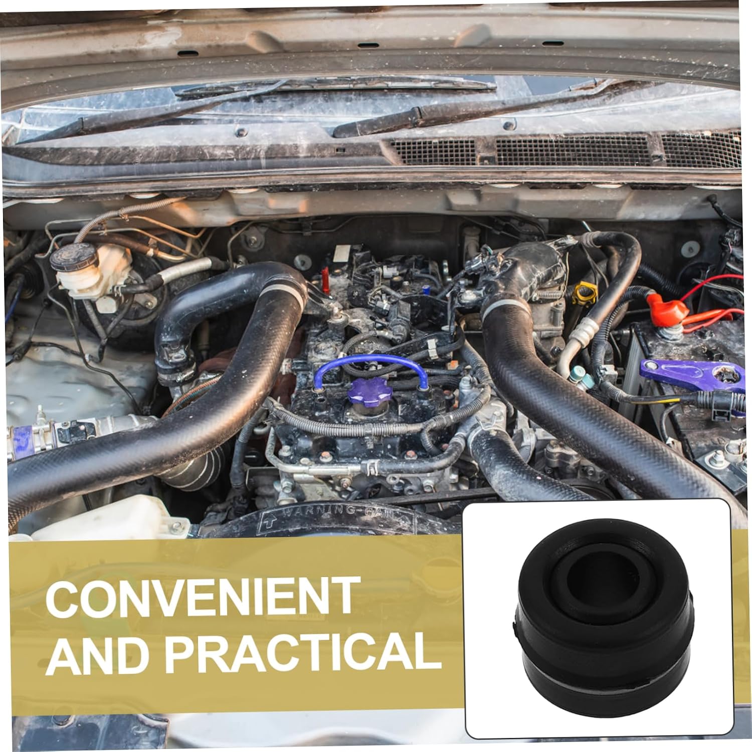 50pcs Car Air Conditioner Gasket Seal Kit Refrigerant Opener Auto Seal Washers Replacement for Vehicle Maintenance