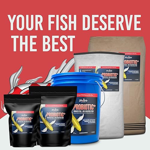 Miniatura 9 de Blue Ridge Koi Fish Food 2lb - 316" Probiotic Plus para peces dorados y estanques, pellets flotantes prémium para otoño e invierno