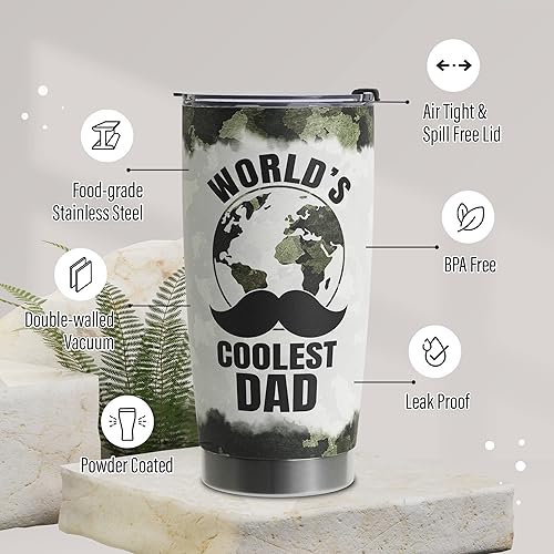 Miniatura 3 de Regalos para papá, regalos para el mejor papá del mundo, regalos para papá de hija e hijo, regalos del día del padre de hija, hijo, esposa, regalos