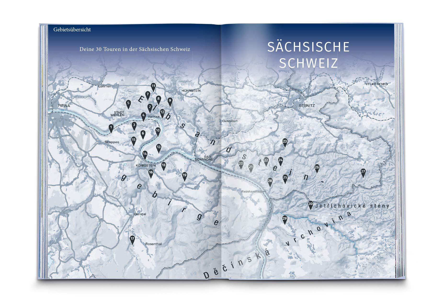 KOMPASS Dein Augenblick Sächsische Schweiz: 30 Wandertouren, die dich ins Staunen versetzen