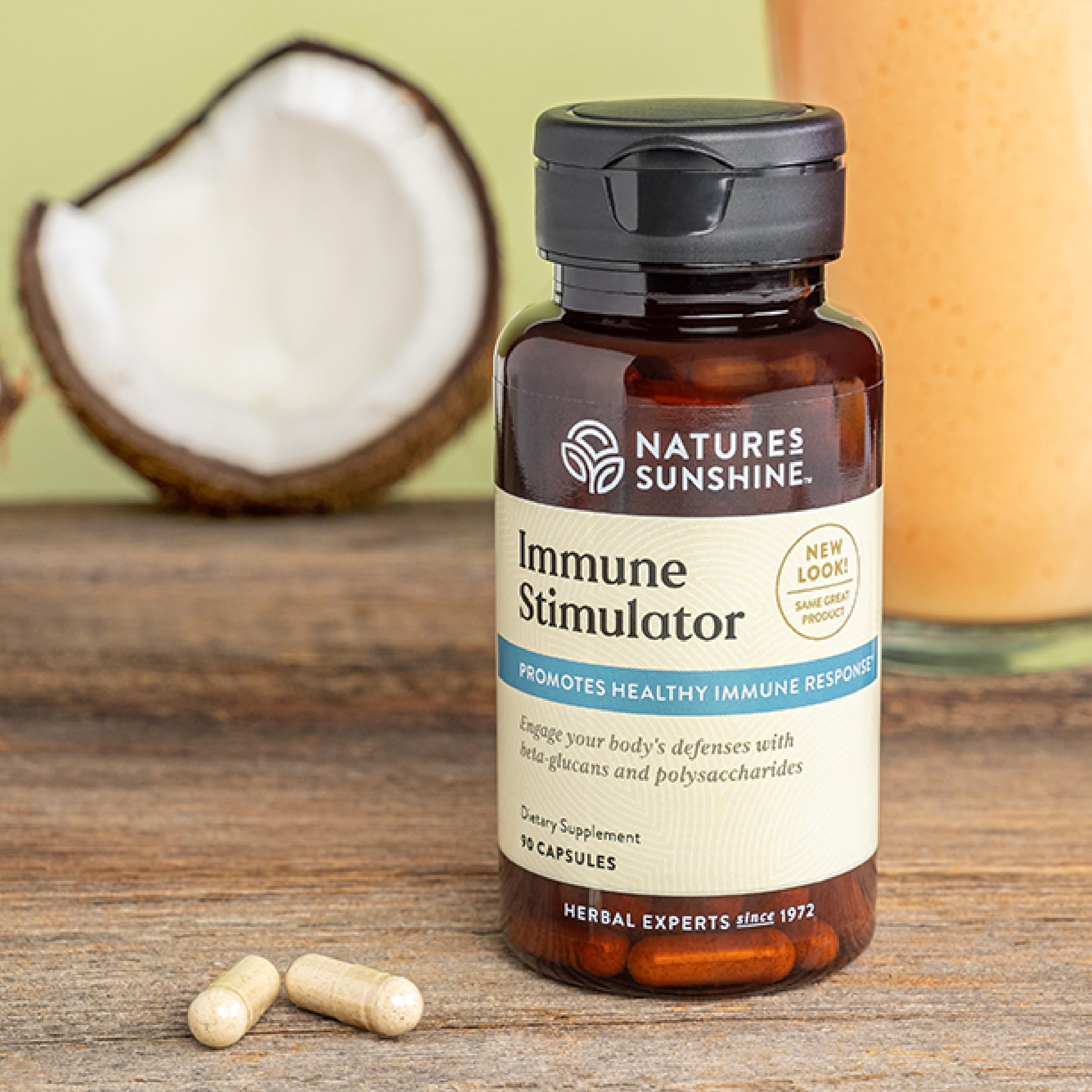 Nature's Sunshine Immune Stimulator 90 Capsules — Amazon image 2