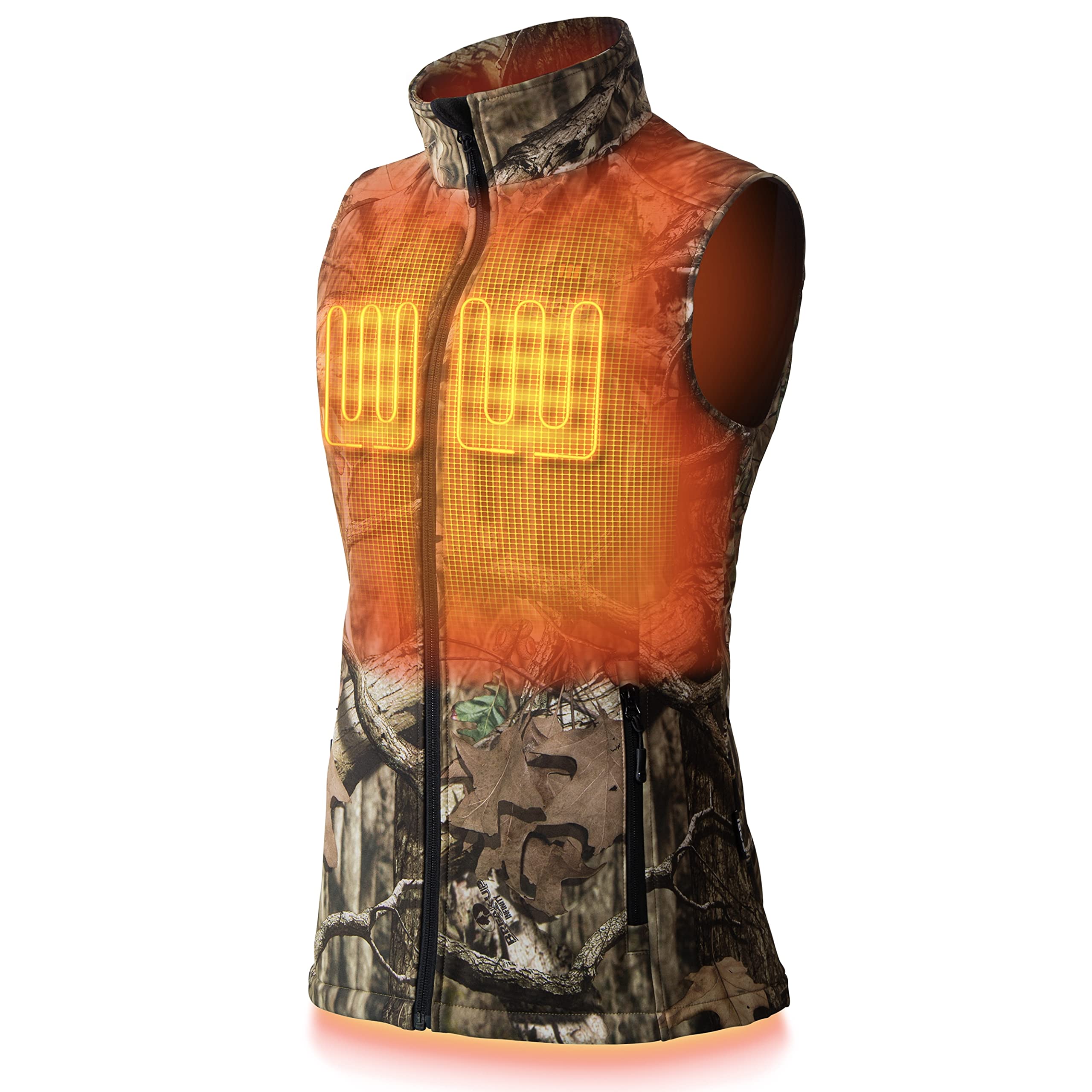 Gobi Heatcolorado Womens Camo Heated Vest 10 Hours Of Heat