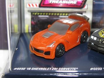 Micro Machines 2021 Series 4 World Pack #11 GM Icons: ZR1 Corvette, Pontiac Trans Am,#39;63 Split Window Corvette, IROC-Z Camaro, Cadillac CTS V