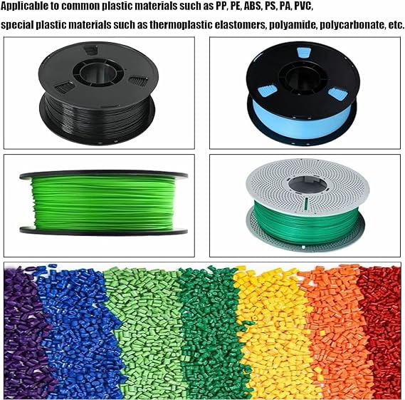 High Precision 3D Filament extruder/3D Filament Making Machine Desktop, Adjustable Speed extruder, Speed Adjustable, Wide Range of Applications~/