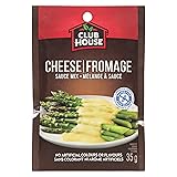 Club House Cheese Gravy Mix, No Artificial Colours or Flavours, No MSG Added, Gluten Free, Perfect Compliment for Vegetables, Potatoes, and Pasta, 35g 35 g (Pack of 1)