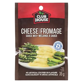 Club House Cheese Sauce Gravy Mix, 35g/1.2oz., Imported from Canada
