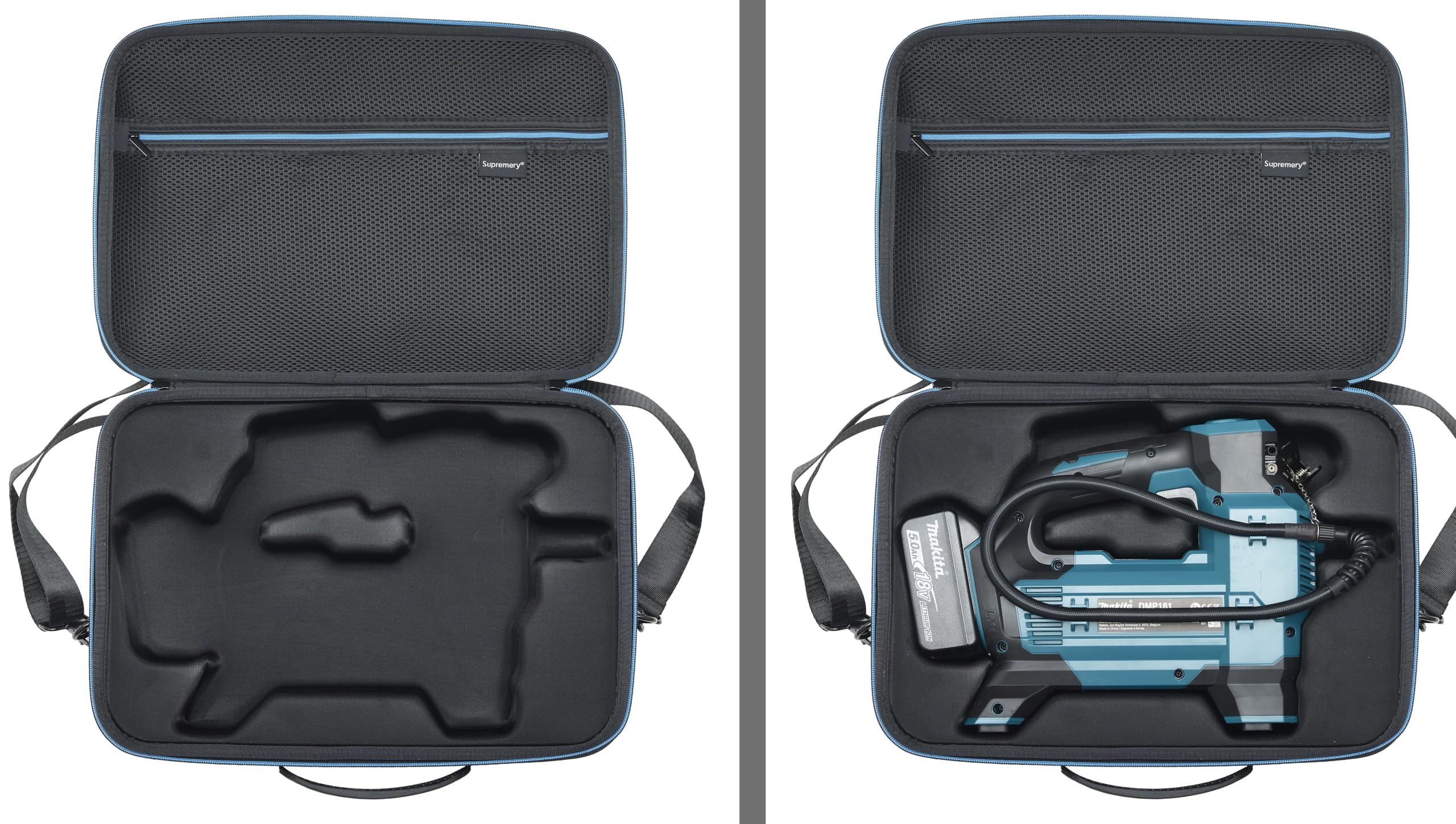 Tasche kompatibel mit Makita DMP181Z Akku Kompressor Case Zubehör kompakte Tragetasche Koffer