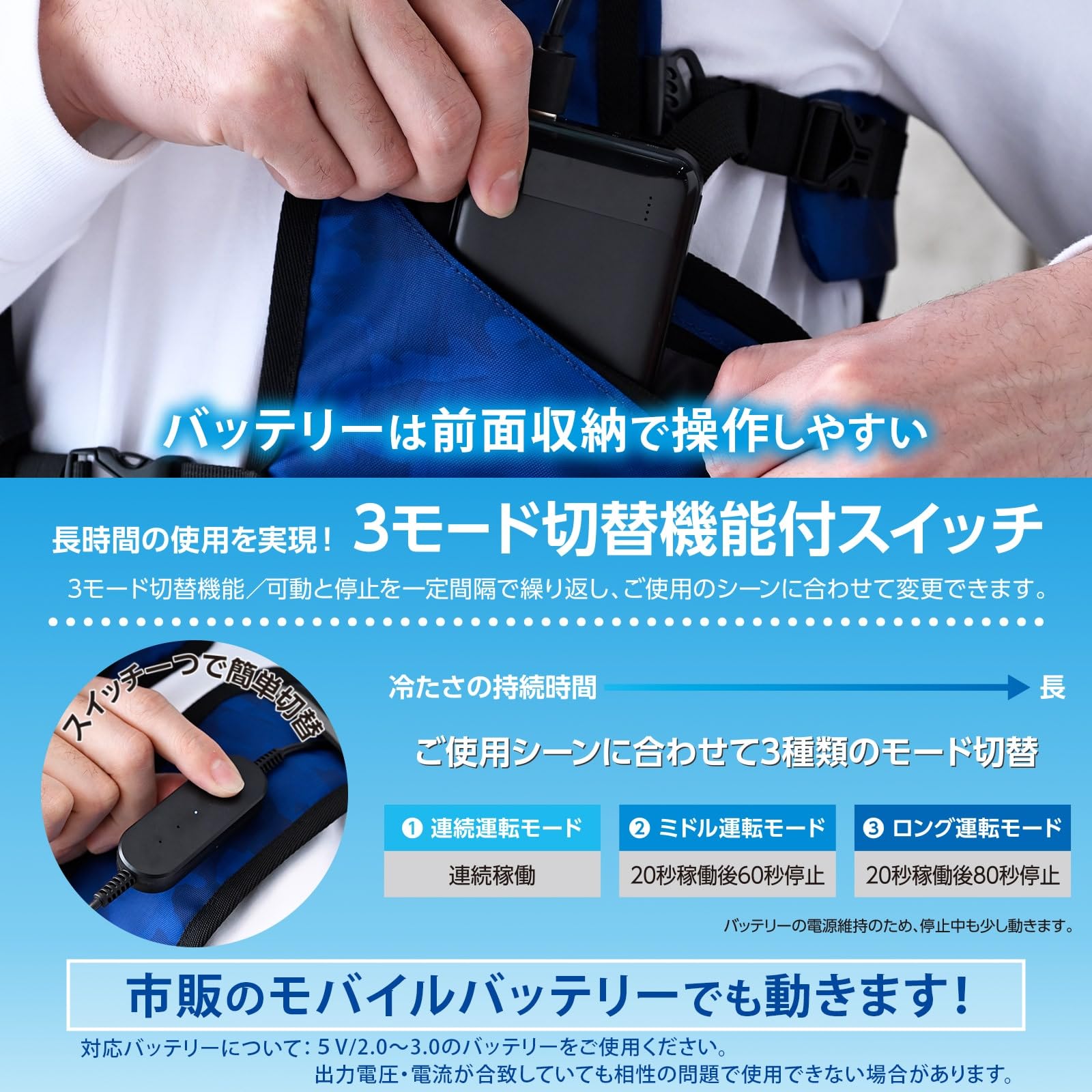 Amazon.co.jp: [山善] 【2024年モデル】 水冷服 ベスト 冷水服 