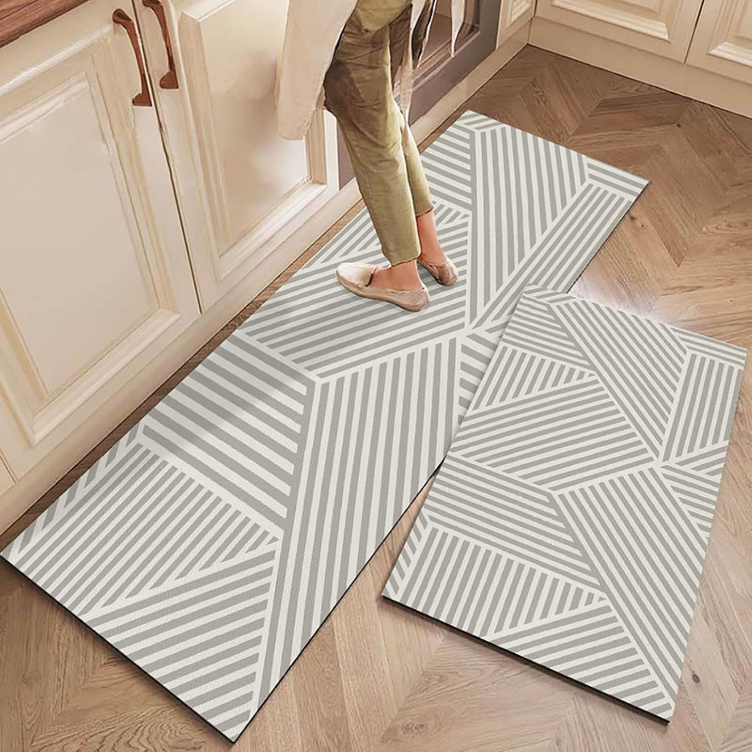 キッチンマット ロングマット インテリアマット ファッション カラー キッチン 台所 ラグ マット おしゃれ 北欧 シンプル モダン