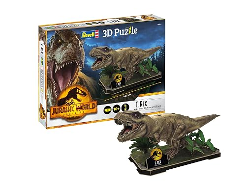 Revell - Rompecabezas Jurassic World Dominion, T. Rex